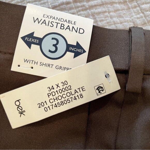 Saddlebred brown traveler pants trousers - Picture 3 of 3